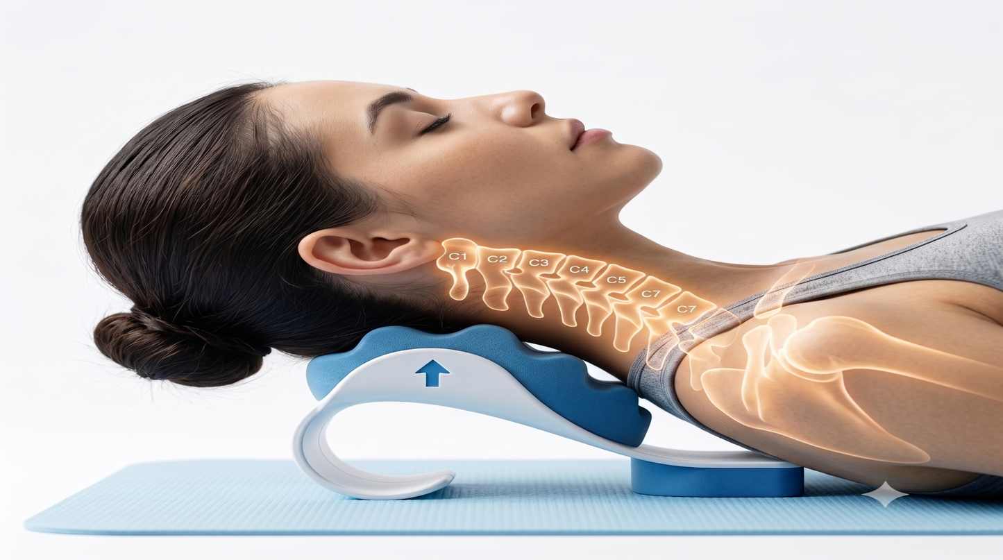 Almohada de Tracción Cervical Ergonómica | Cervic®